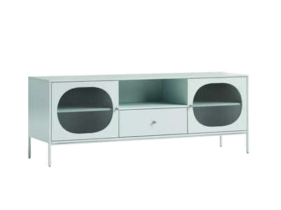 Lonna Steel Entertainment Unit Mint - 160 cm