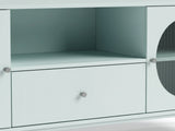 Lonna Steel Entertainment Unit Mint - 160 cm