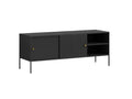 Lonna Steel Entertainment Unit Black - 160 cm