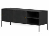 Lonna Steel Entertainment Unit Black - 160 cm