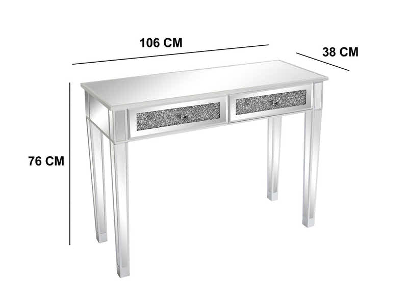 Mirrored Console Table