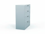 Lonna Steel 4-Drawer Tallboy - Mint