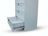 Lonna Steel 4-Drawer Tallboy - Mint