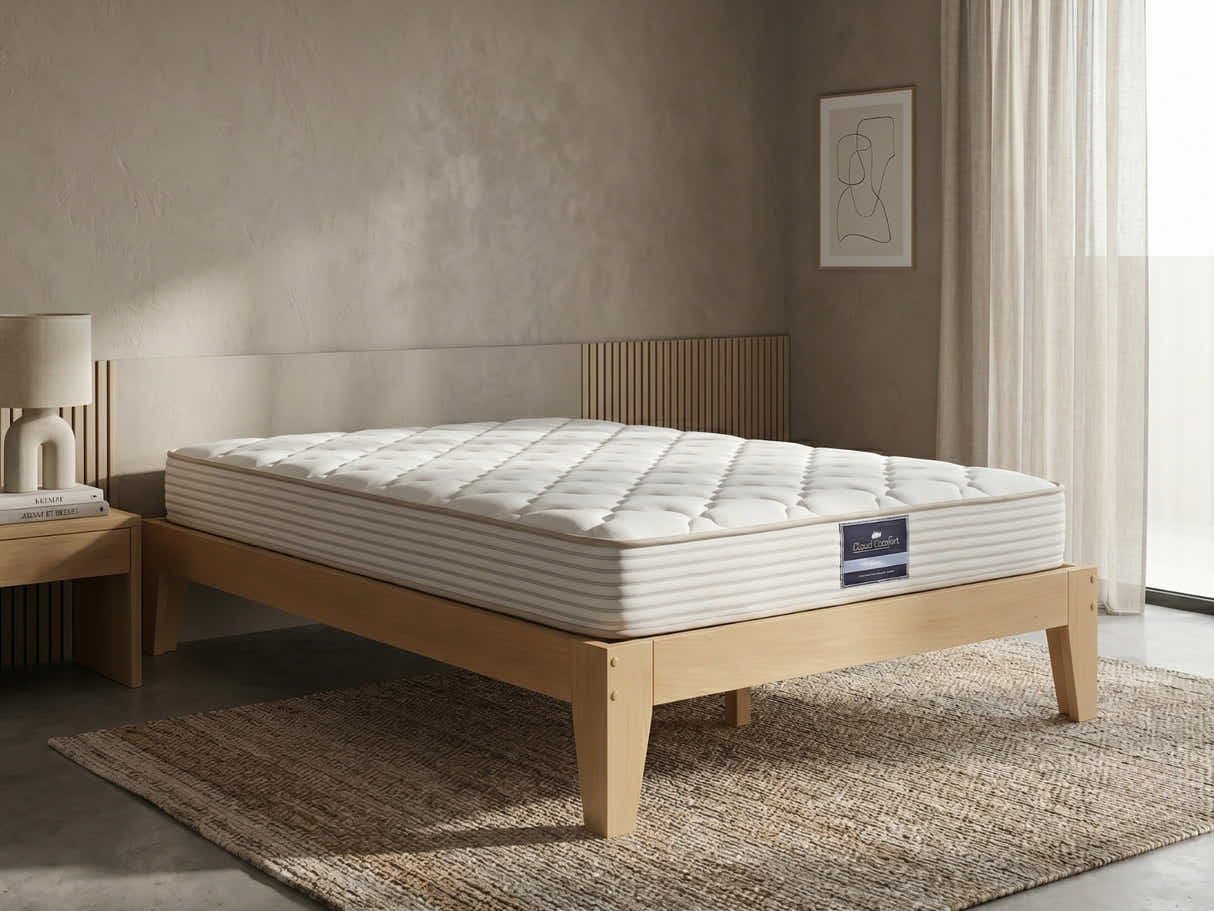 Euro Top Mattress PIL20 with Pillow - King Single