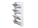 Mirrored Shoe Cabinet 60cm