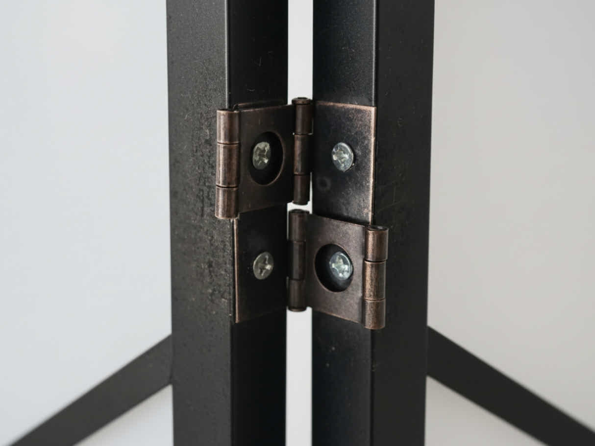 4-Panel Room Divider D P1 - Black