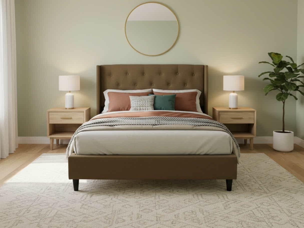 Cordelia Bed Frame Brown - Double