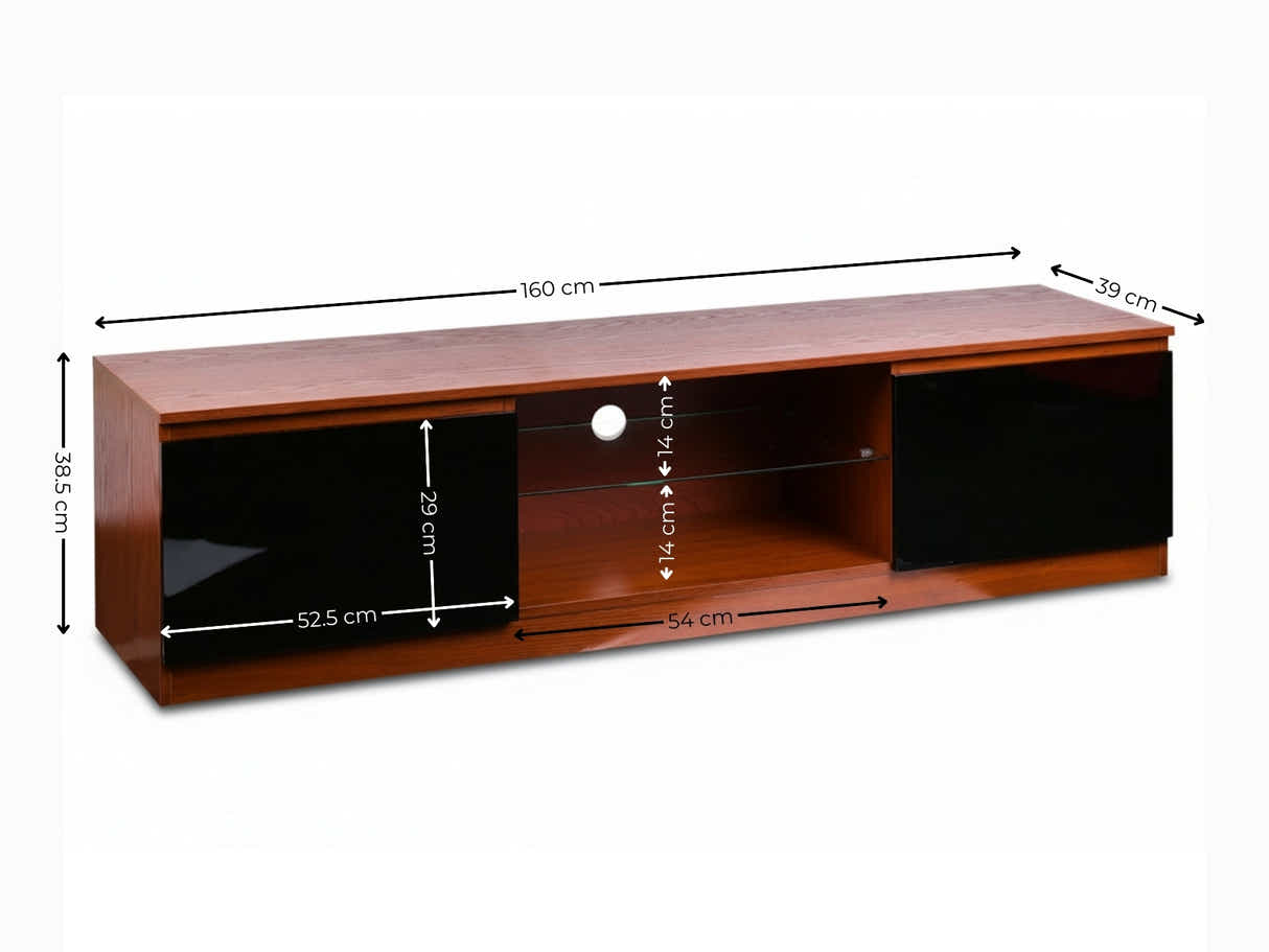 Entertainment Unit With Cabinets - 160 cm