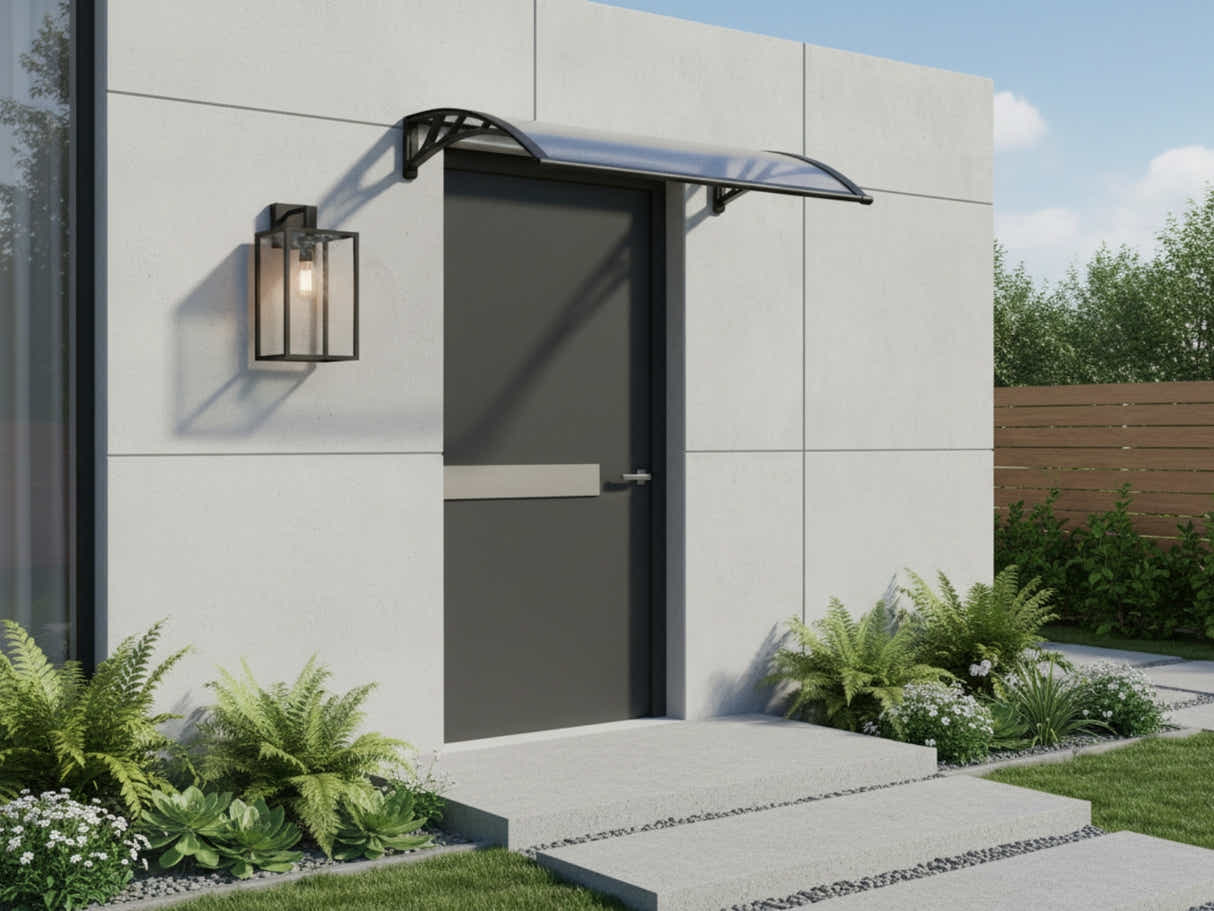Clear Window Awning 100cm x 100cm