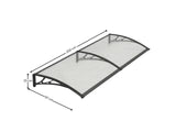 Clear Window Awning 100cm x 200cm