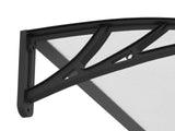 Clear Window Awning 100cm x 200cm