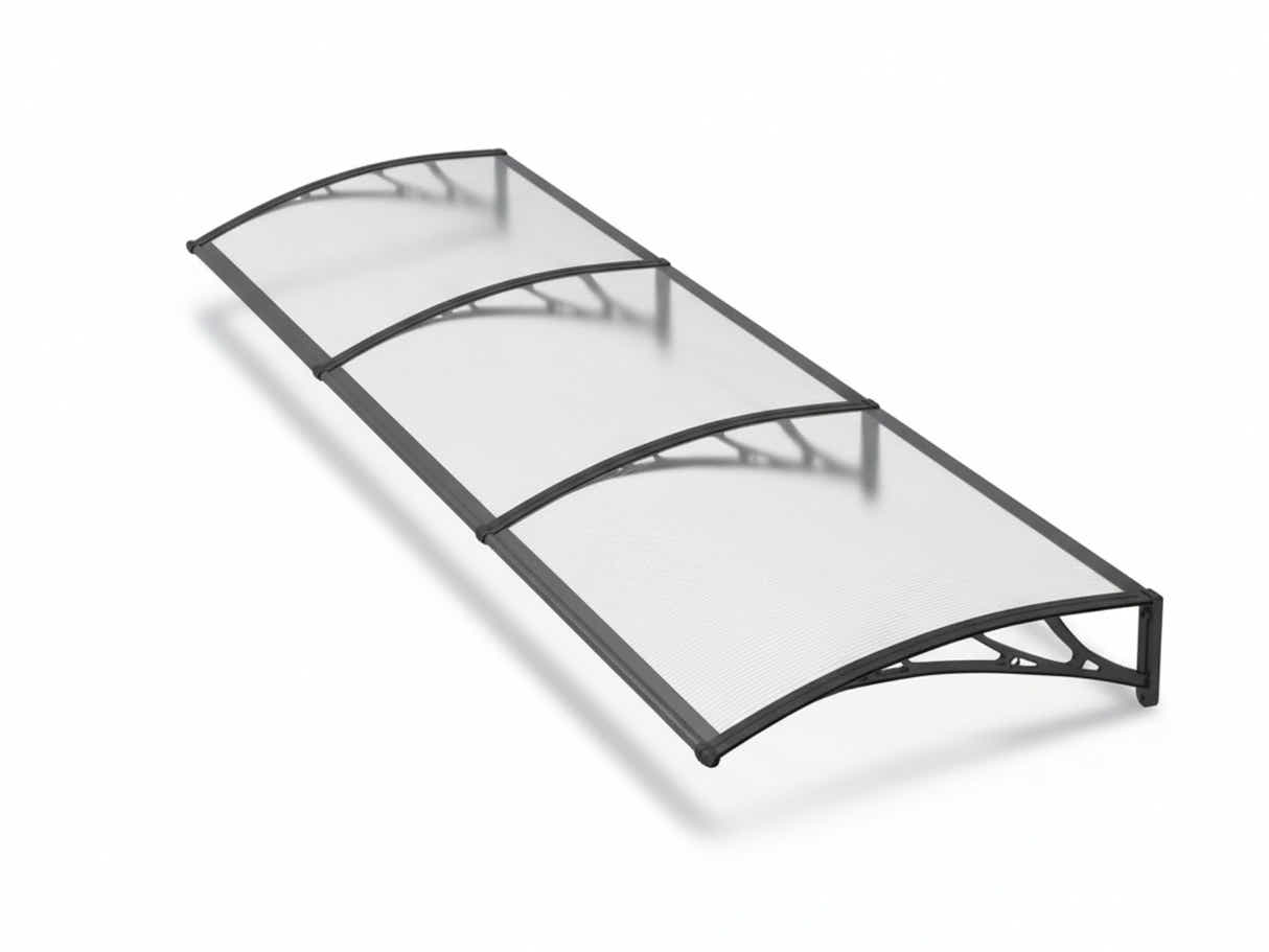 Clear Window Awning 100cm x 300cm