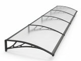 Clear Window Awning 100cm x 400cm