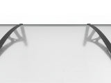 Clear Window Awning 100cm x 400cm