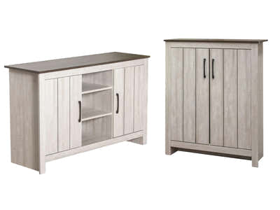 Lennart Home Essentials Bundle – Shoe Cabinet & Sideboard Set