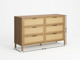Naturlig Plus 6-Drawer Lowboy