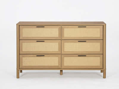 Naturlig Plus 6-Drawer Lowboy