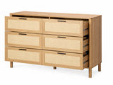 Naturlig Plus 6-Drawer Lowboy
