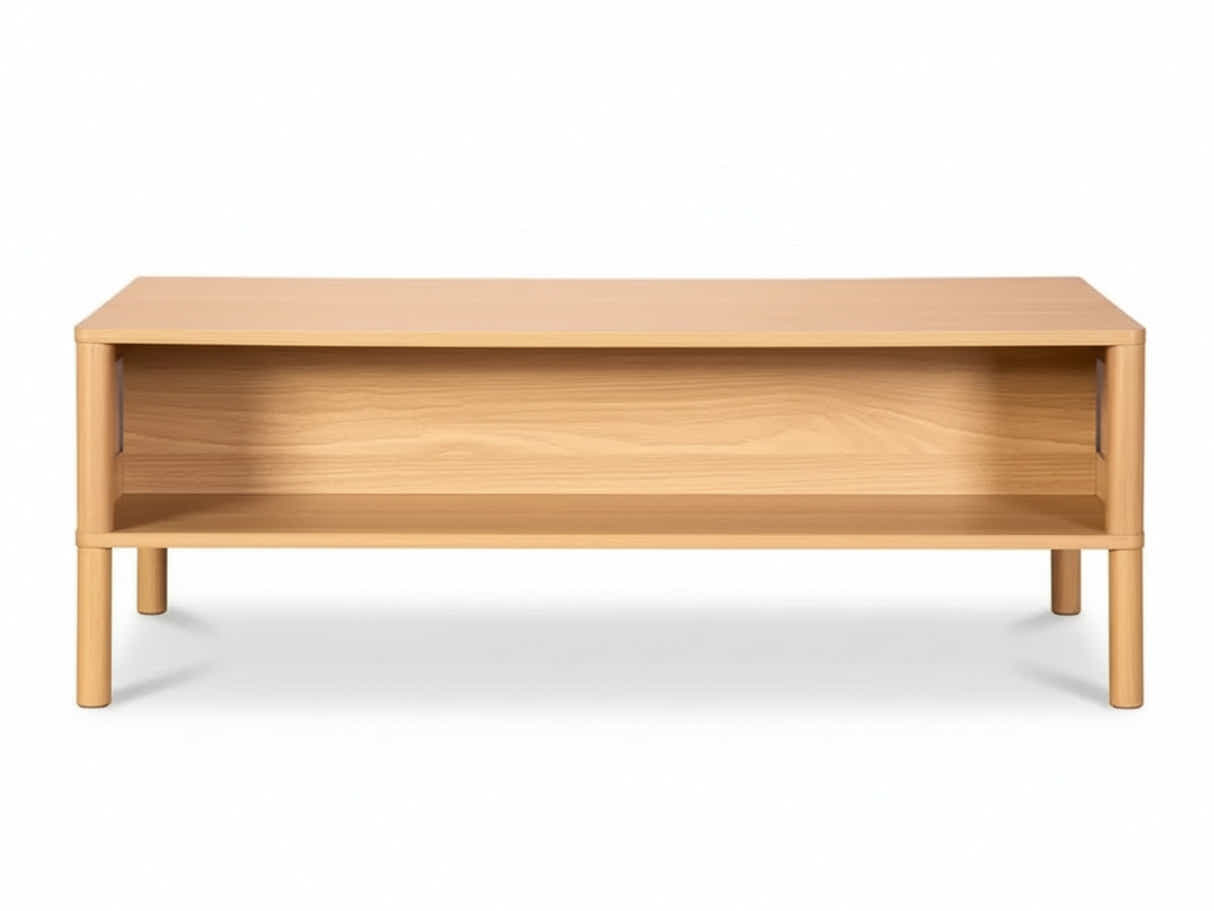 Naturlig Coffee Table with Shelf