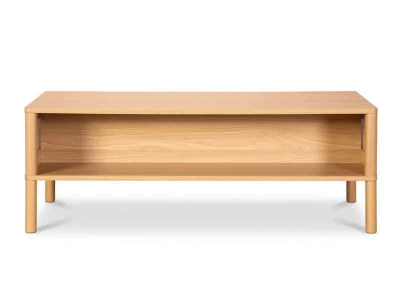 Naturlig Coffee Table with Shelf