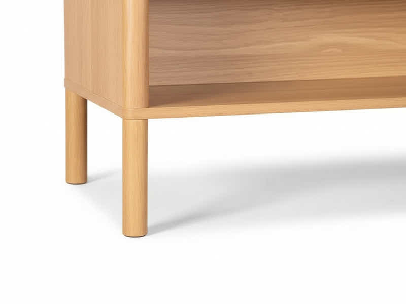 Naturlig Coffee Table with Shelf