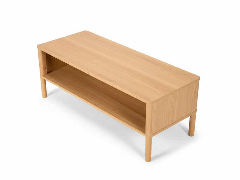 Naturlig Coffee Table with Shelf