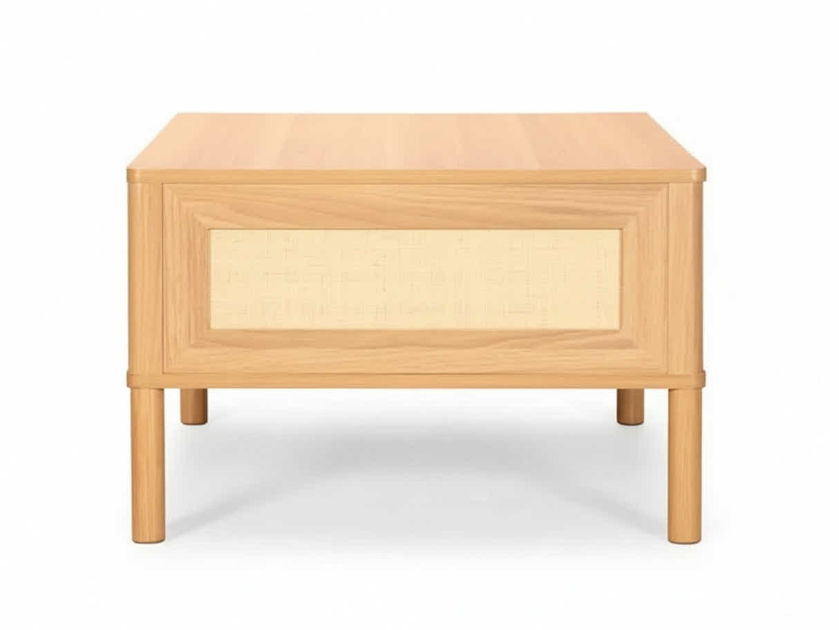 Naturlig Coffee Table with Shelf