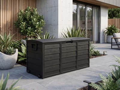 Outdoor Storage Box 290L - Black