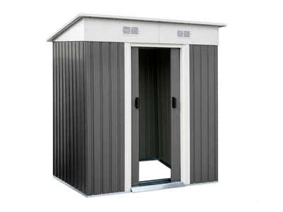 DS Galvanized Steel Garden Shed 4ft x 6ft