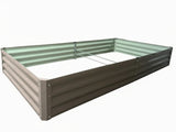 Galvanized Steel Garden Bed 240x120x30 cm