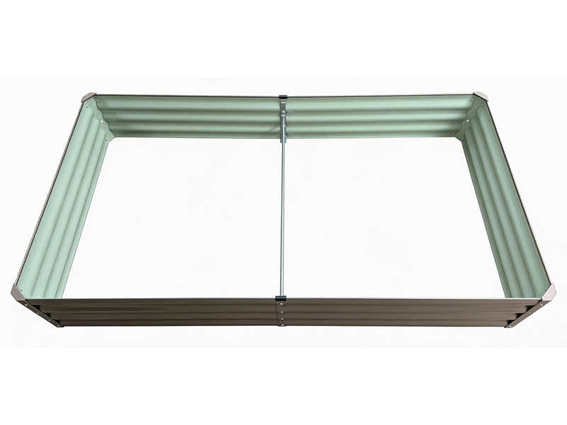 Galvanized Steel Garden Bed 240x120x30 cm