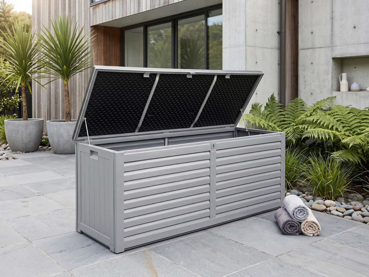 Outdoor Storage Box 390L - Grey