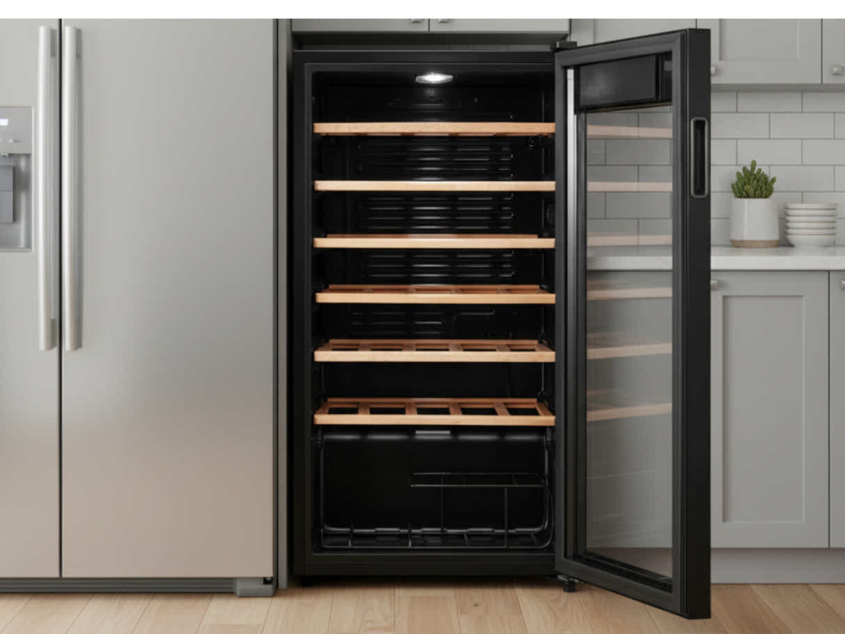 Midea 93L Wine Cooler Black
