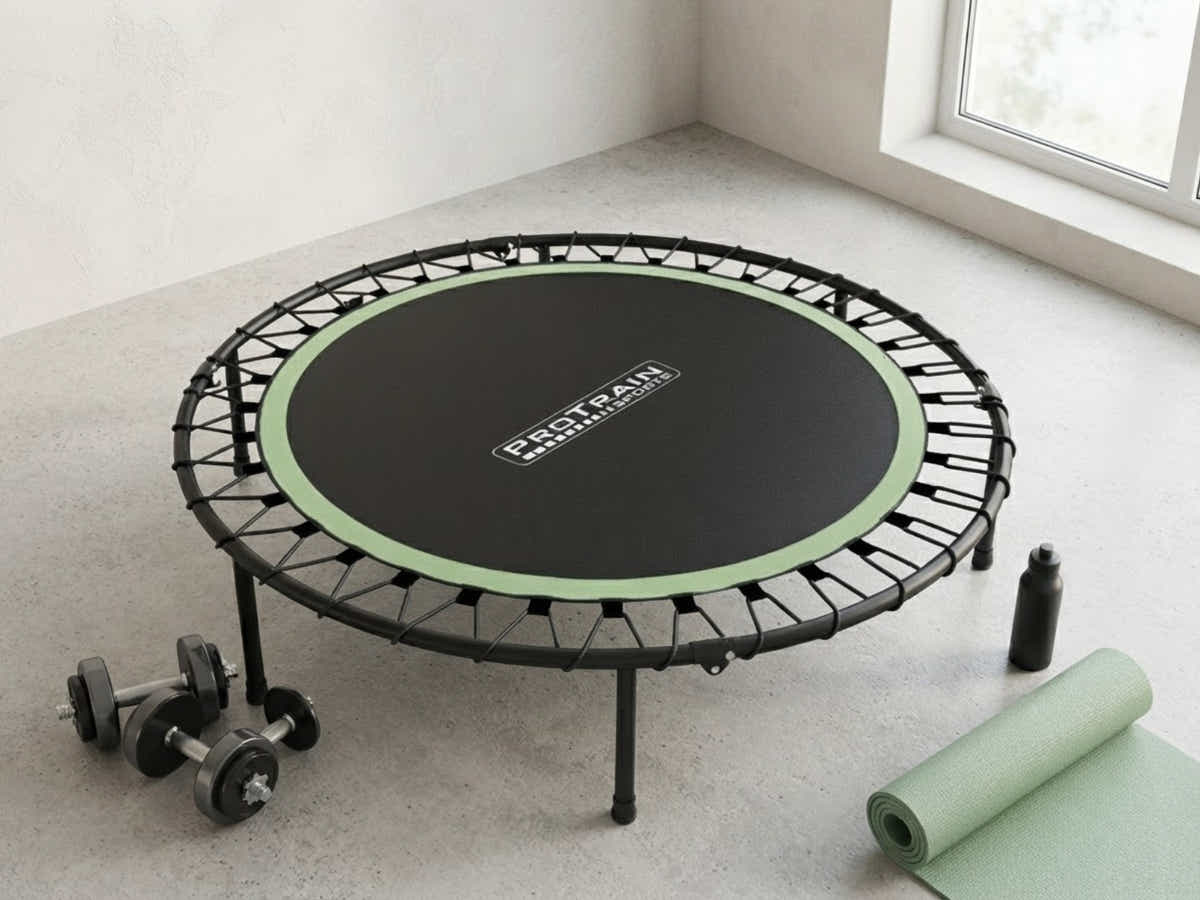 Folded Mini Trampoline 40-inch - Green