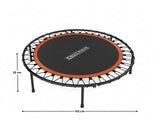 Folded Mini Trampoline 40-inch - Orange