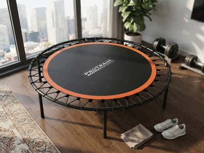 Folded Mini Trampoline 40-inch - Orange
