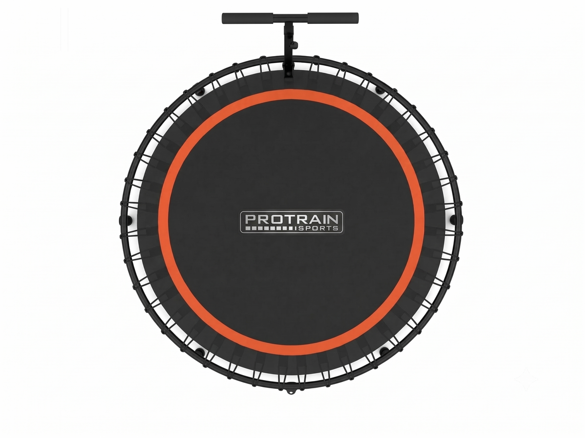 Mini Trampoline With Handle 40-inch - Orange