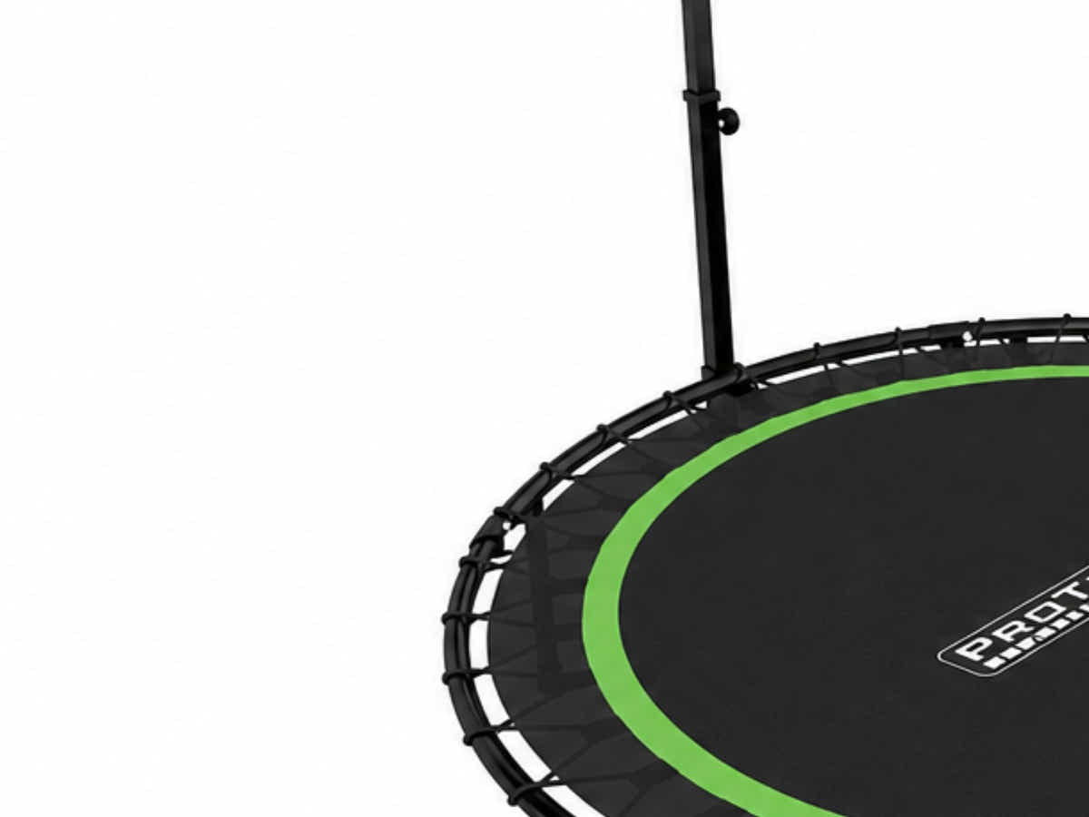 Mini Trampoline with Handle 48-inch - Green