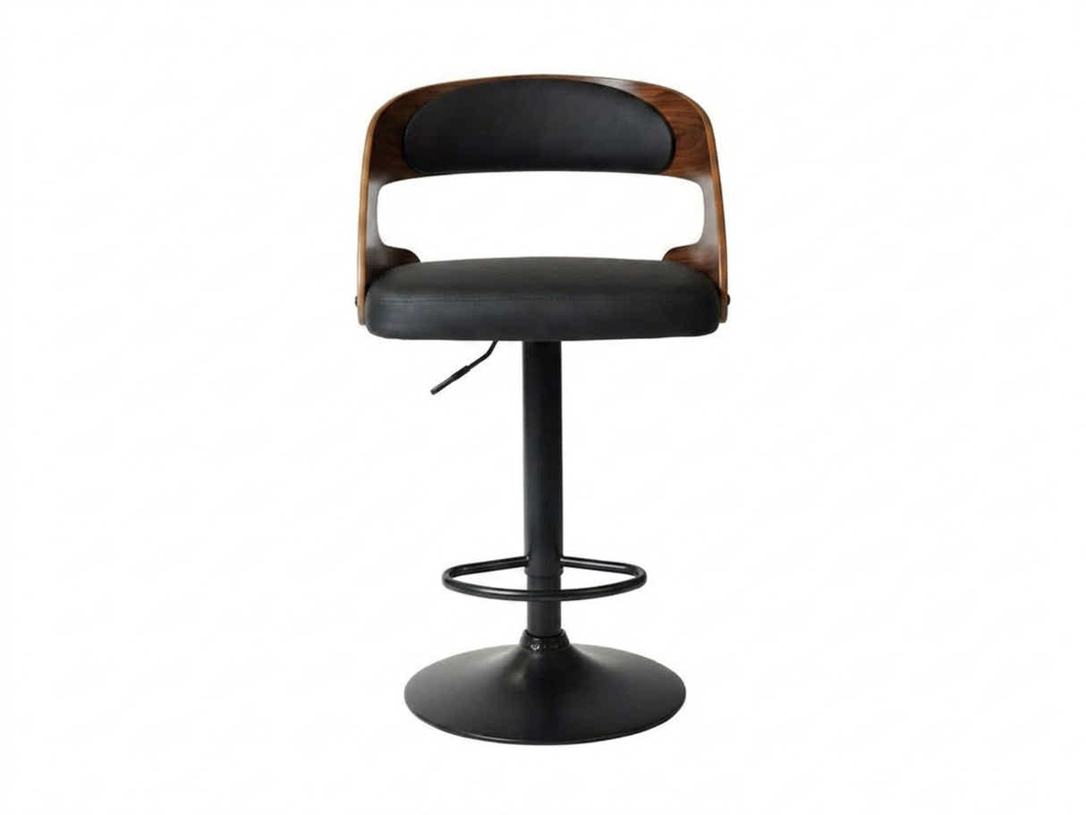 Bentwood Swivel Bar Stool