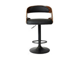 Bentwood Swivel Bar Stool