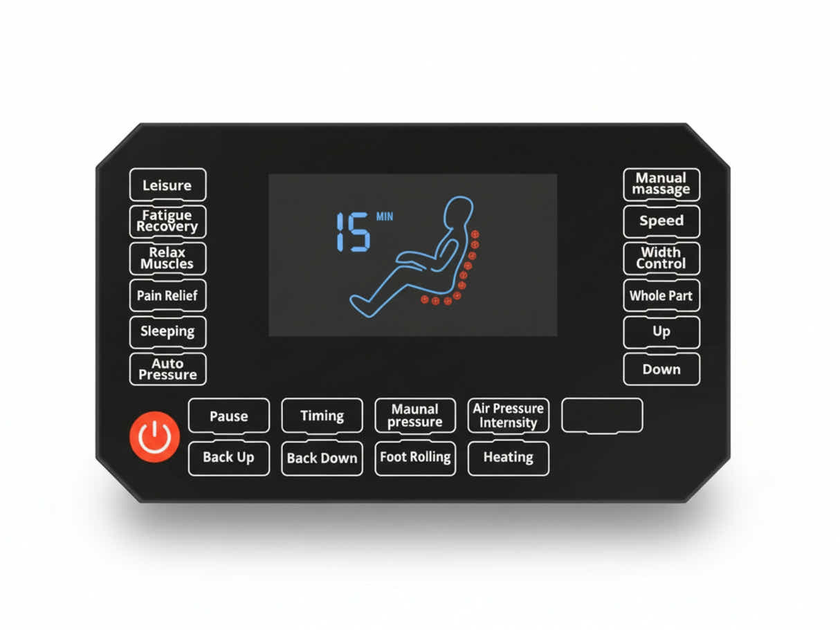 DS Massage Chair with Touch Screen JBSL1 - Blue