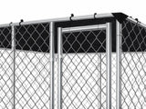Dog Run With Shade Sail - 4m x 4m x 1.8m