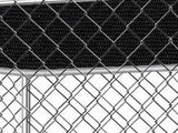 Dog Run With Shade Sail - 4m x 4m x 1.8m
