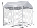 Dog Run with Roof - 3m x 3m x 2.3m