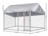 Dog Run with Roof - 4m x 2.3m x 2.3m