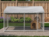 Dog Run with Roof - 4m x 2.3m x 2.3m