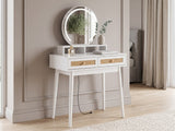 Naturlig Dressing Table with LED Light