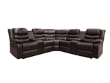 Pamela Recliner Sofa Set with LED Light