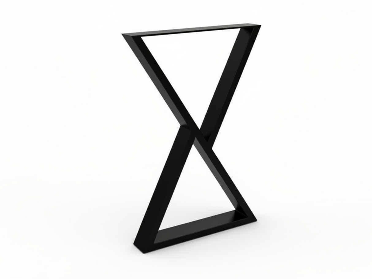 ZK-Frame Metal Table Legs - Set of 2