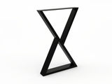 ZK-Frame Metal Table Legs - Set of 2